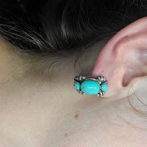 Silver Turquoise earrings